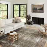 Amber Lewis x Loloi Georgie Moss / Salmon Rug - Rug & Weave