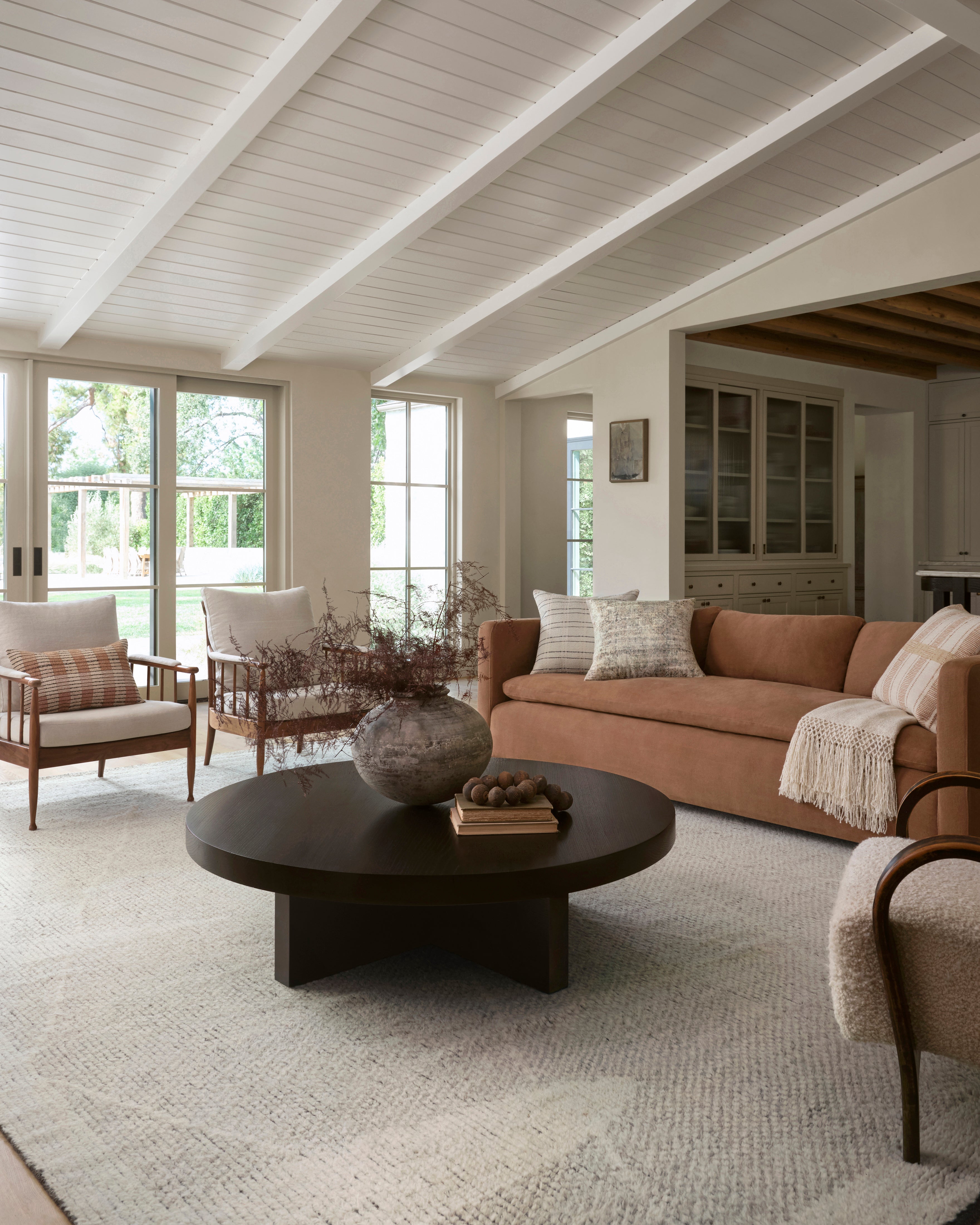 Amber Lewis x Loloi Gwyneth Ivory / Taupe Rug - Rug & Weave