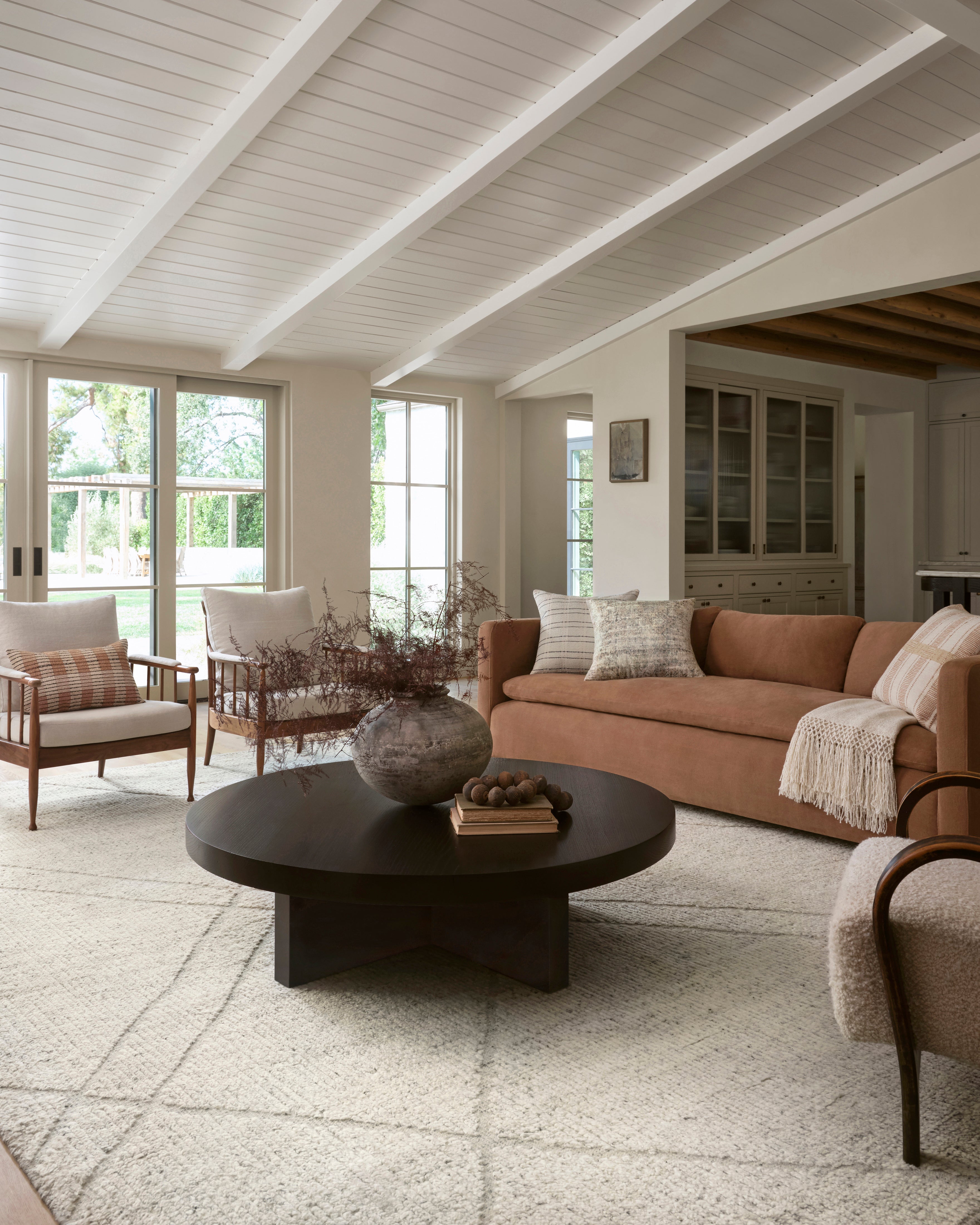 Amber Lewis x Loloi Gwyneth Ivory / Silver Rug - Rug & Weave