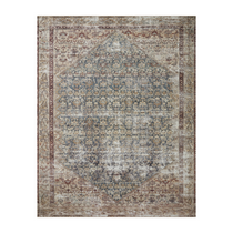 Amber Lewis x Loloi Georgie Teal / Antique Rug - Rug & Weave