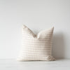 Rug & Weave made Gingham Linen Pillow Cover