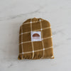 Golden Check Crib Sheet - Rug & Weave
