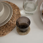 Short Grey Picardie Glass Tumbler Set - Rug & Weave