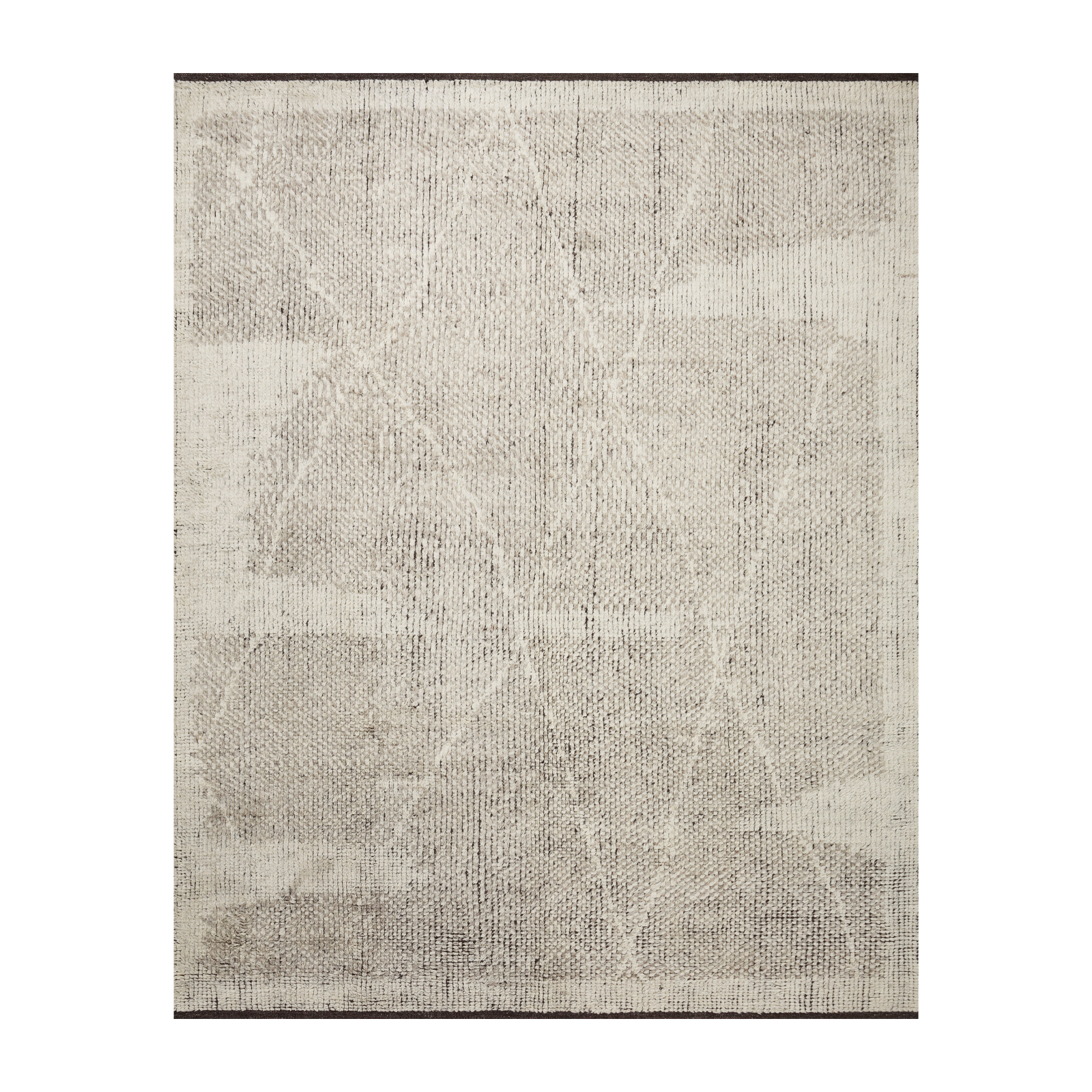 Amber Lewis x Loloi Gwyneth Ivory / Taupe Rug 1- RUGS - wool Loloi