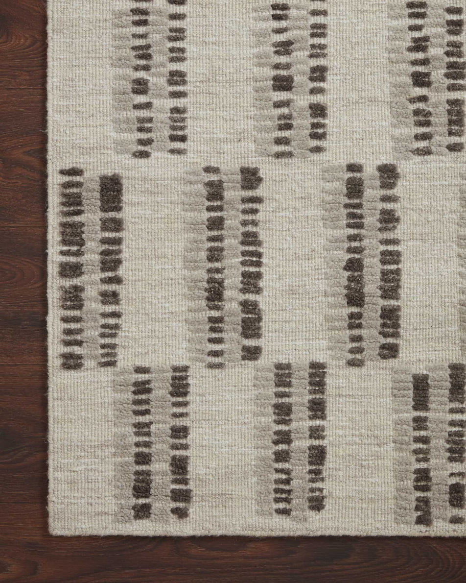 Loloi Harrison Beige / Charcoal Rug - Rug & Weave