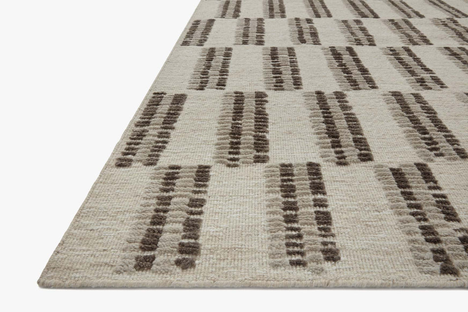 Loloi Harrison Beige / Charcoal Rug - Rug & Weave