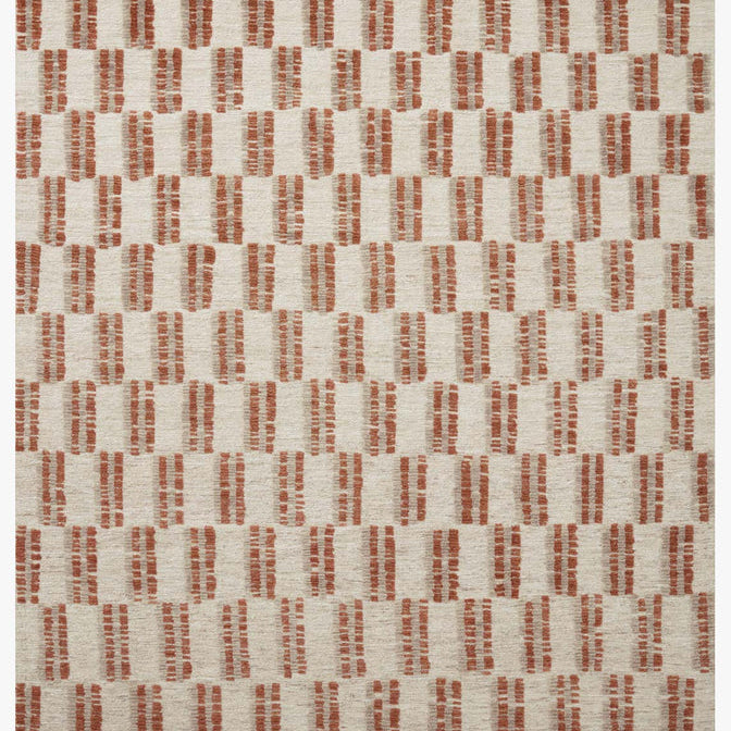 Loloi Harrison Beige / Rust Rug - Rug & Weave