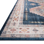 Loloi Heidi Denim / Blush Rug - Rug & Weave