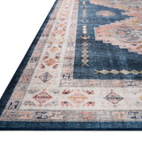 Loloi Heidi Denim / Blush Rug - Rug & Weave