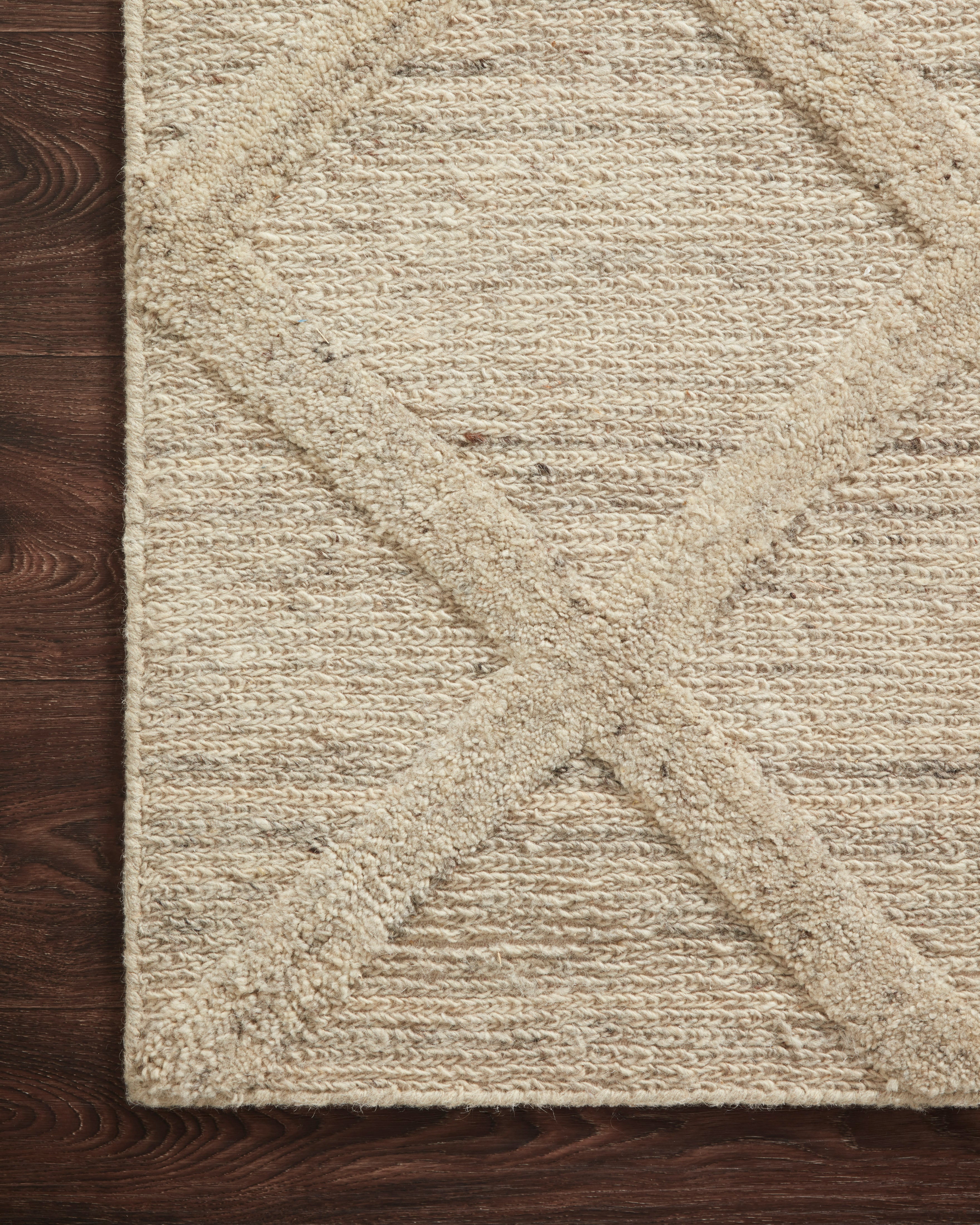 Loloi Hunter Oatmeal Rug - Rug & Weave