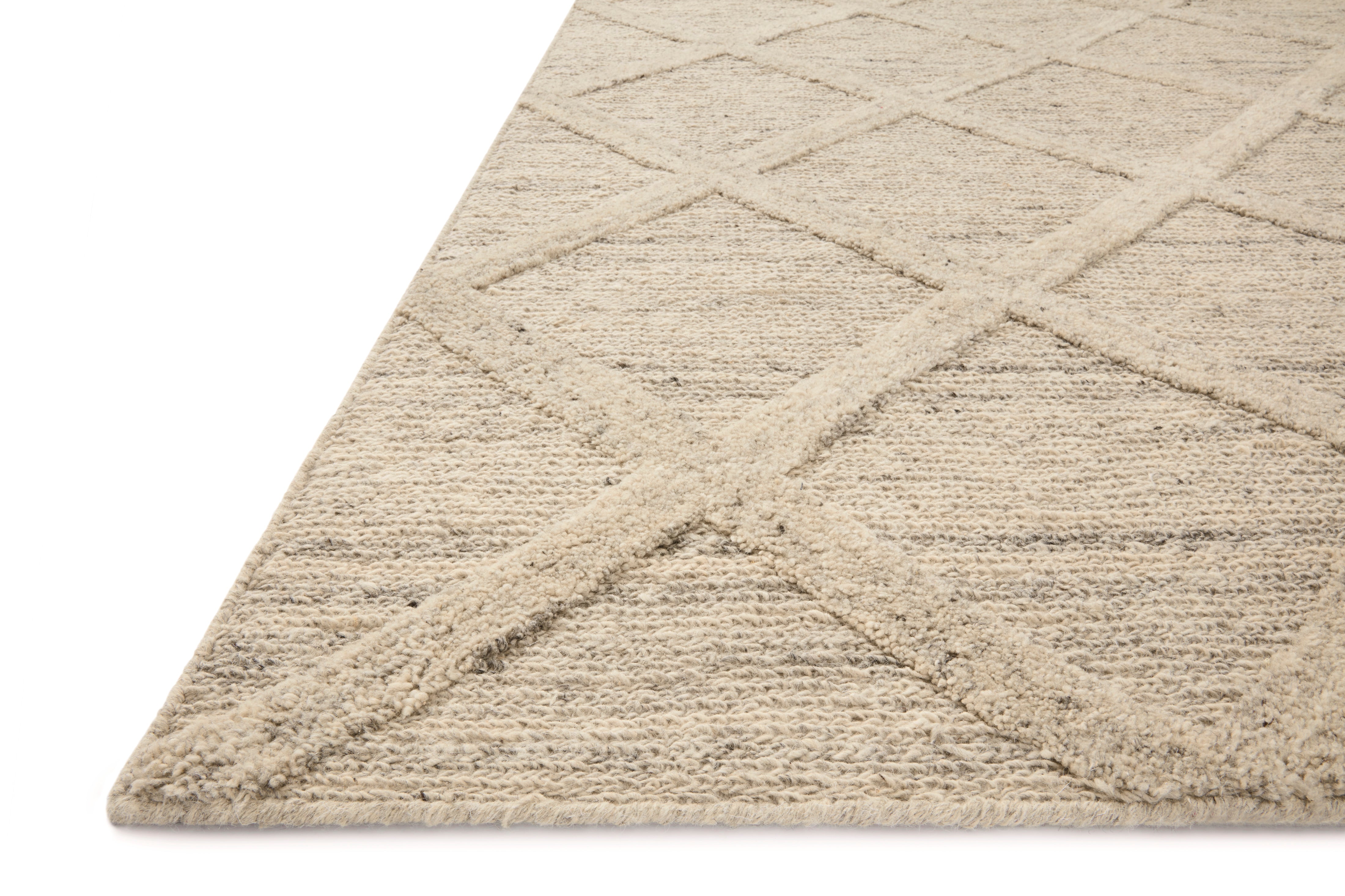 Loloi Hunter Oatmeal Rug - Rug & Weave