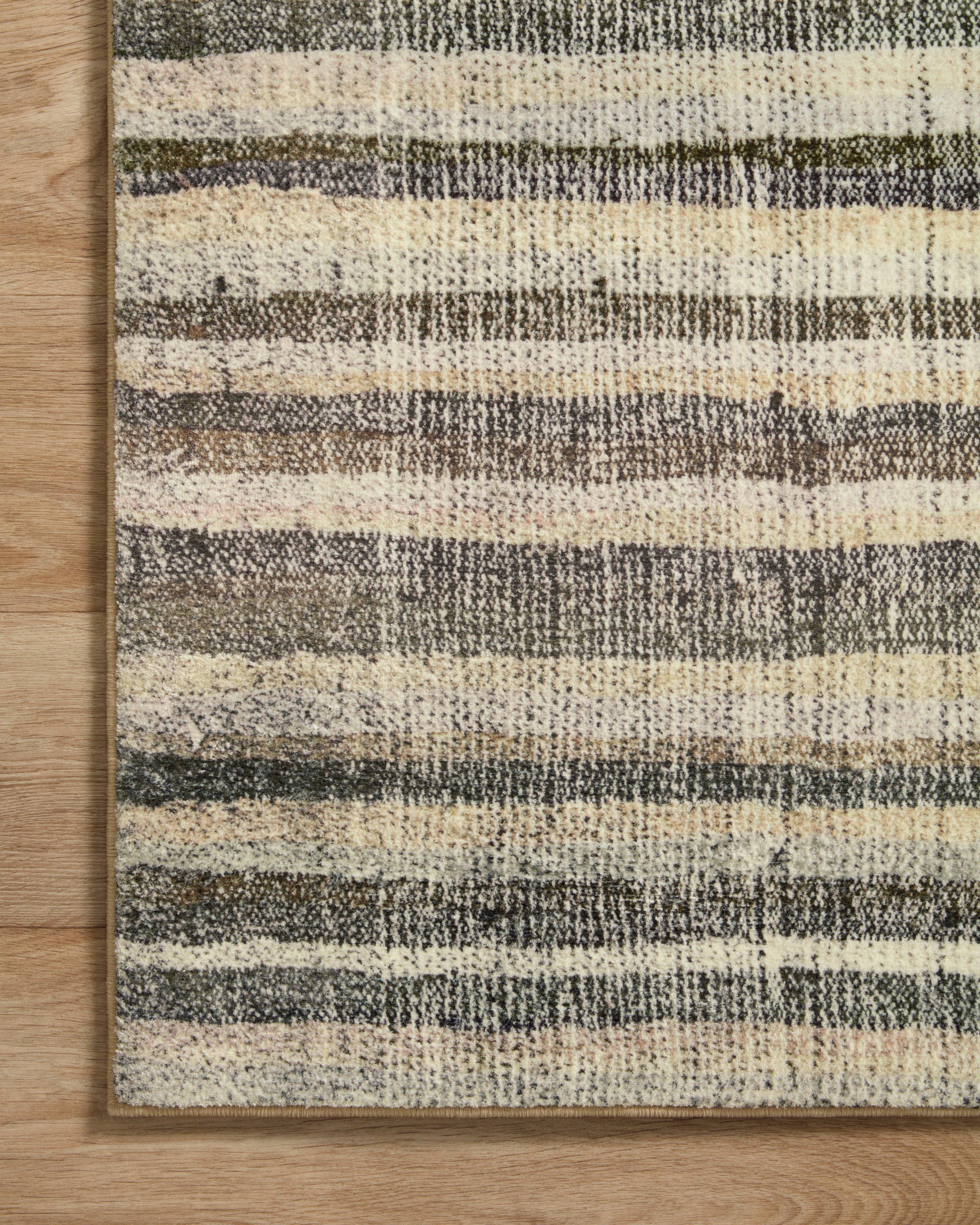 Chris Loves Julia x Loloi Humphrey Natural / Moss Rug - Rug & Weave