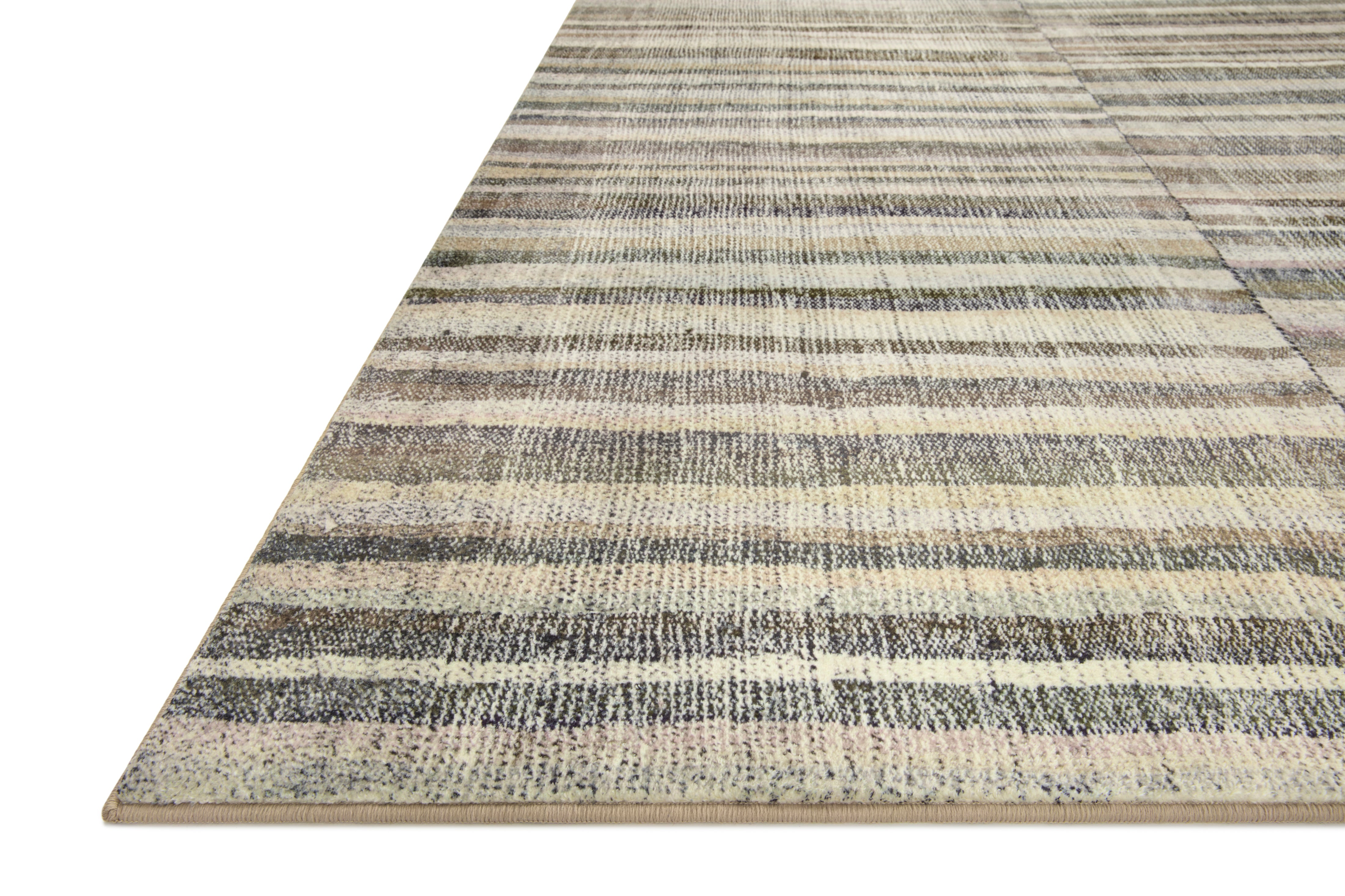Chris Loves Julia x Loloi Humphrey Natural / Moss Rug - Rug & Weave