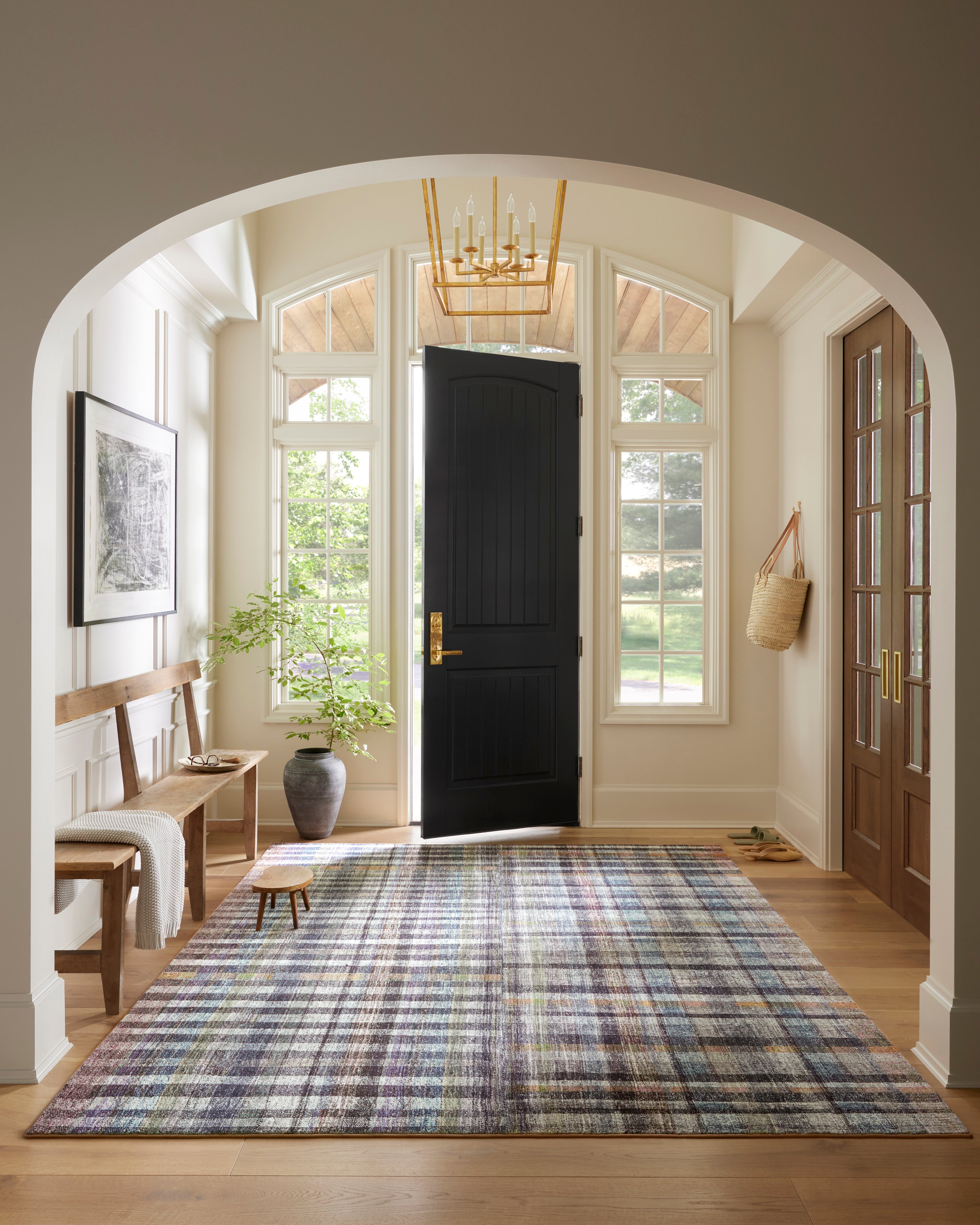 Chris Loves Julia x Loloi Humphrey Plum / Multi Rug - Rug & Weave