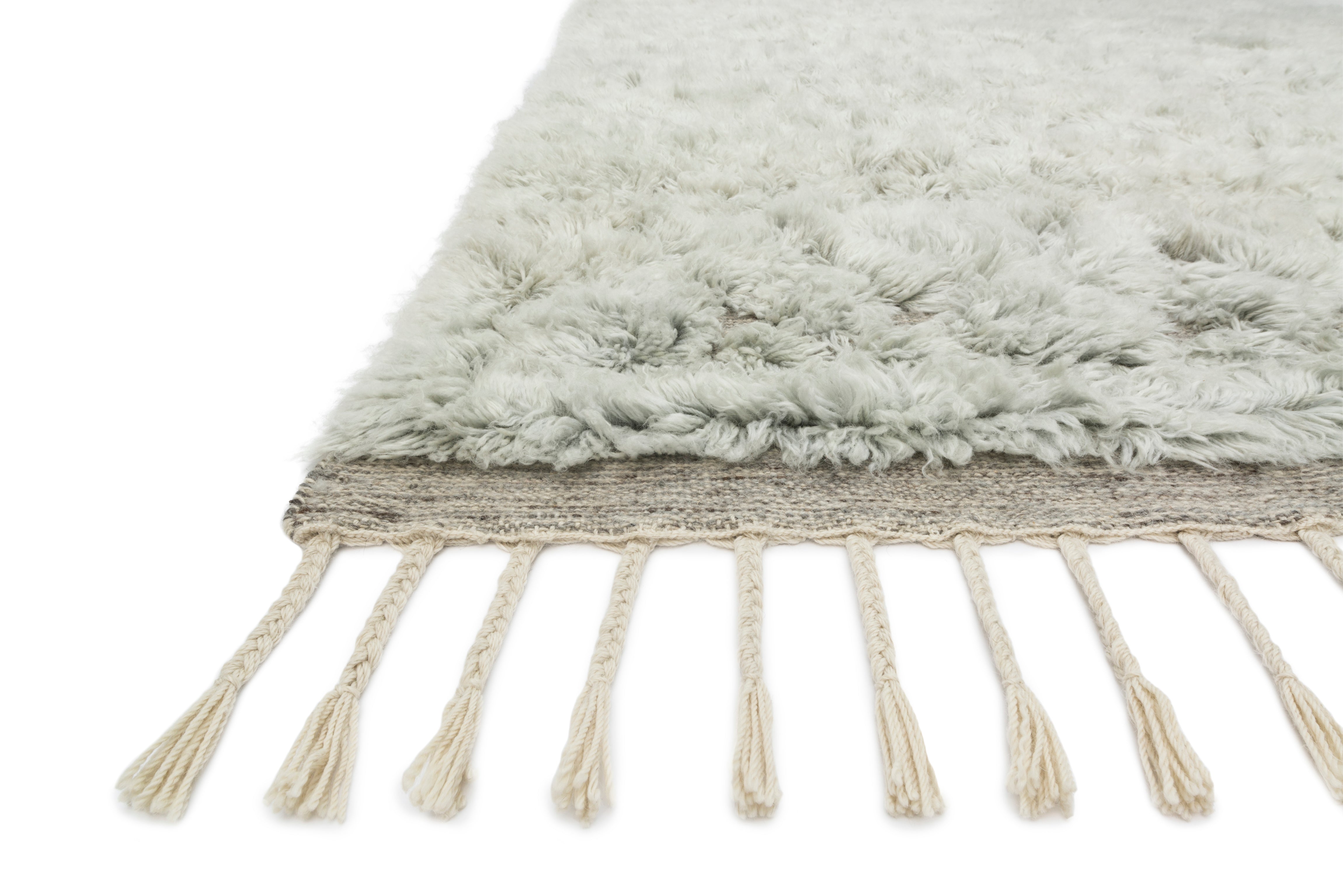 Loloi Hyqqe Grey / Mist Rug - Rug & Weave