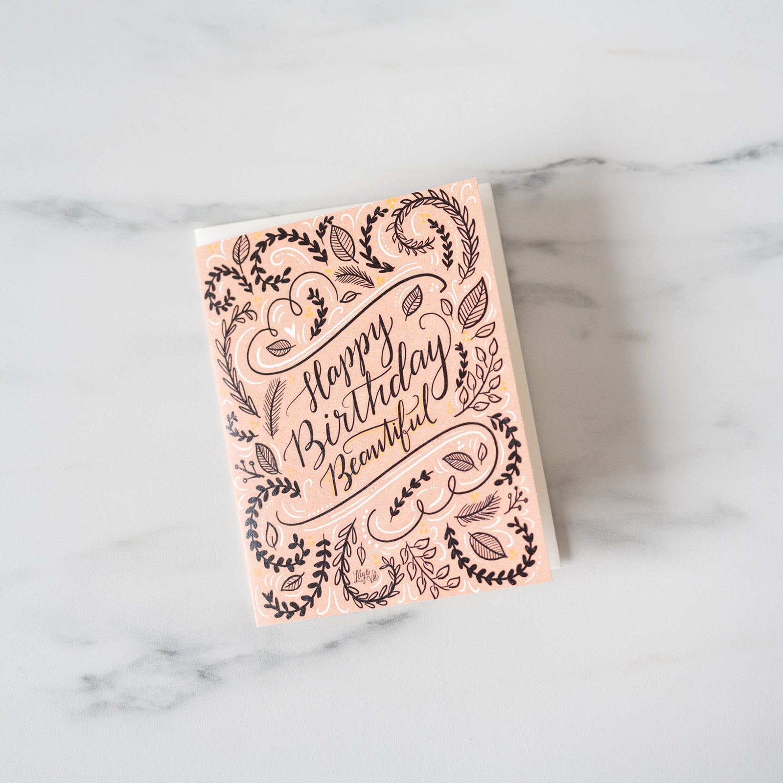 Happy Birthday Beautiful Card - Rug & Weave