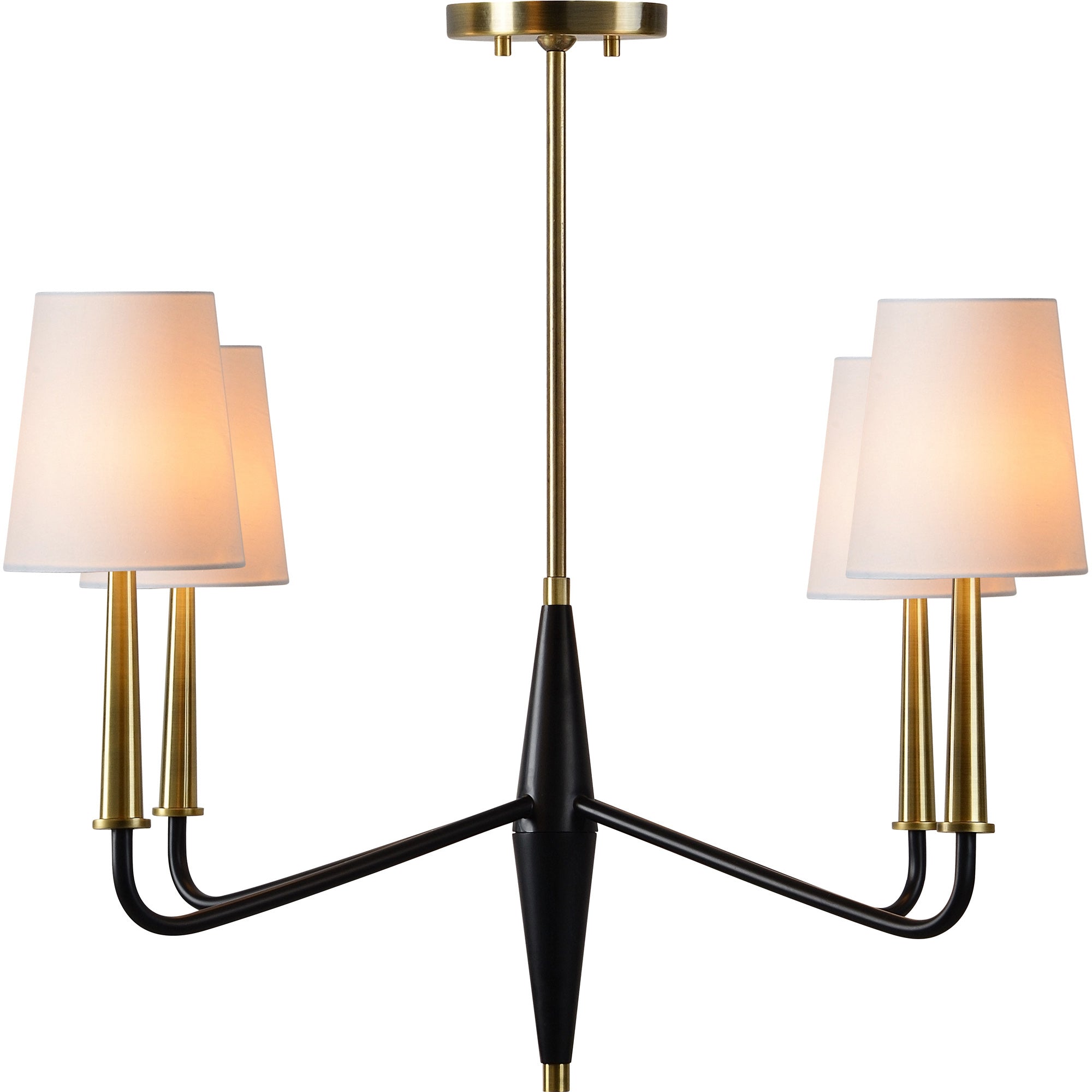 Harriet Brass & Iron Pendant Light - Rug & Weave