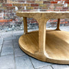 Clara Reclaimed Wood Round Coffee Table - Rug & Weave