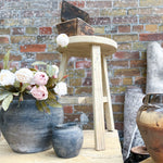 Blake Reclaimed Elm Wood Accent Table/Stool - Rug & Weave