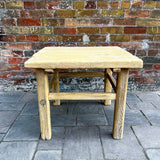 FLOOR MODEL - Reclaimed Wood Side Table - Rug & Weave