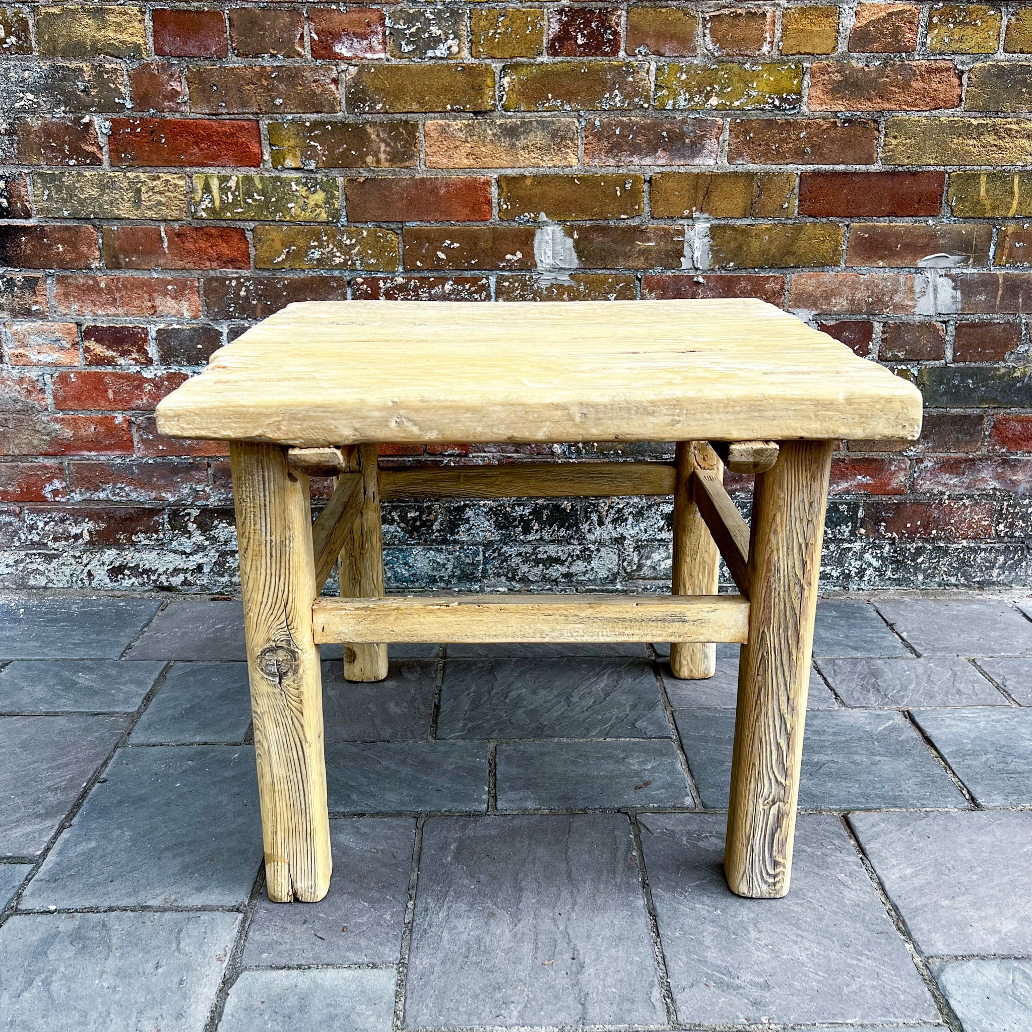 FLOOR MODEL - Reclaimed Wood Side Table - Rug & Weave