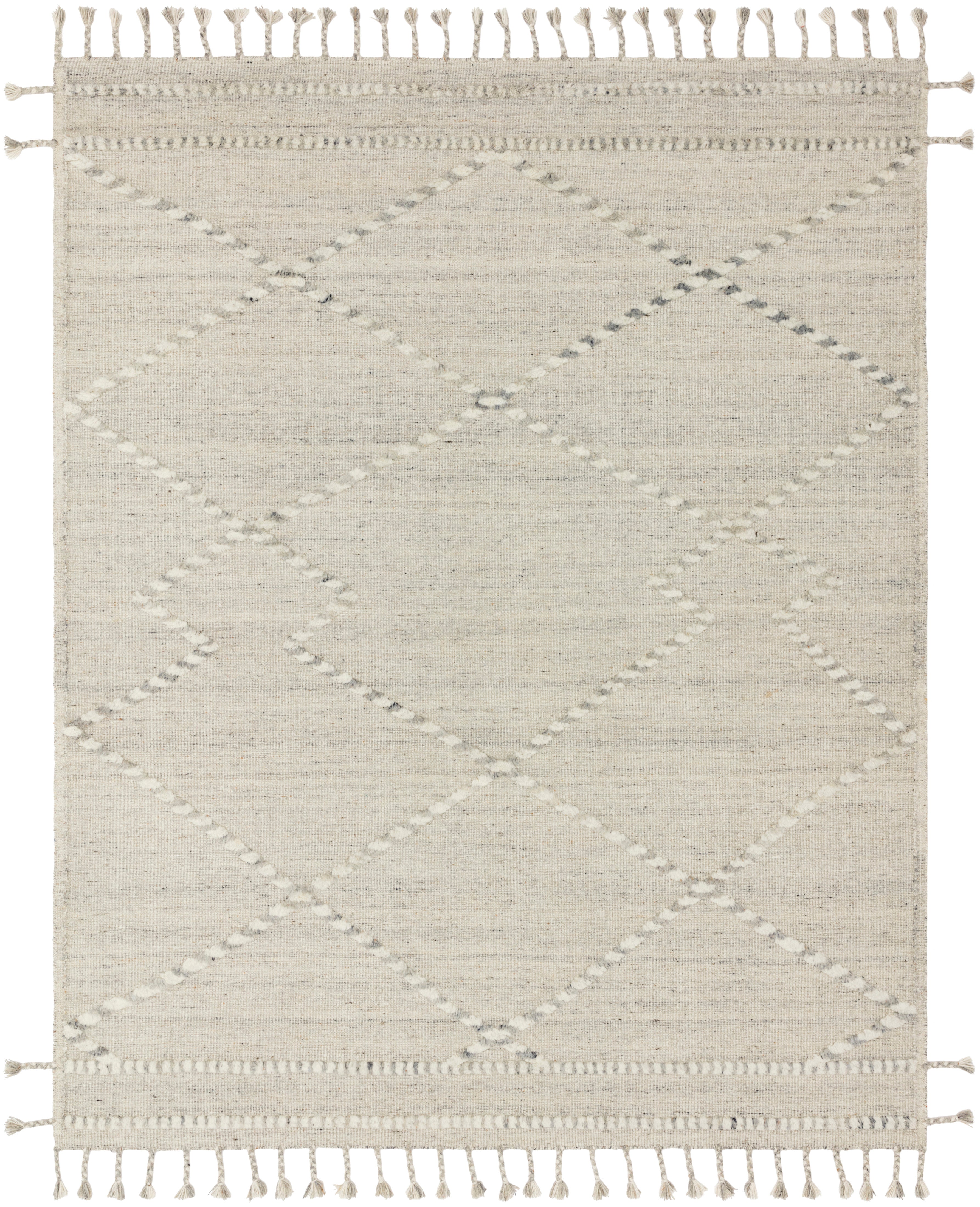 Loloi Iman Ivory / Lt. Grey Rug - Rug & Weave