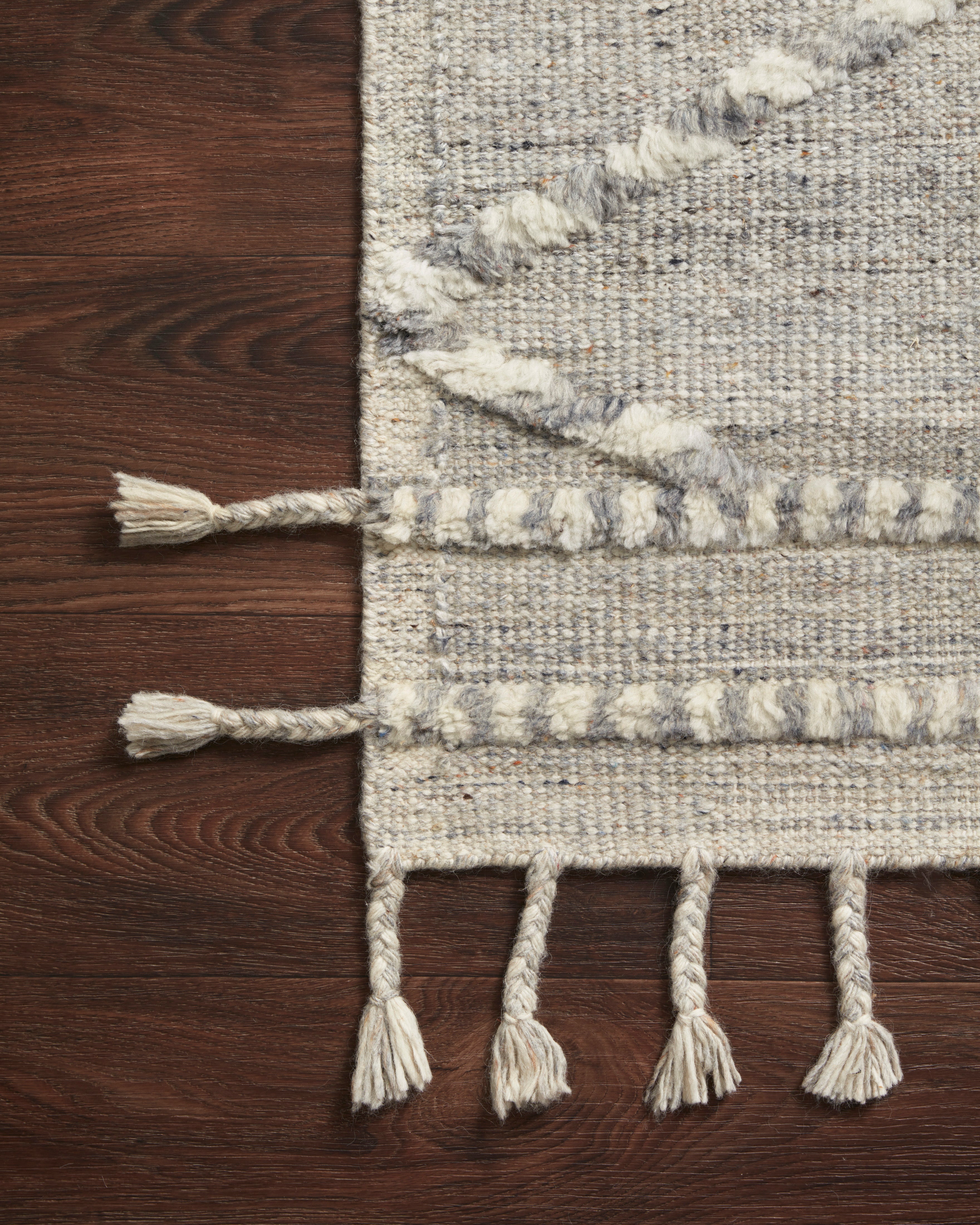 Loloi Iman Ivory / Lt. Grey Rug - Rug & Weave