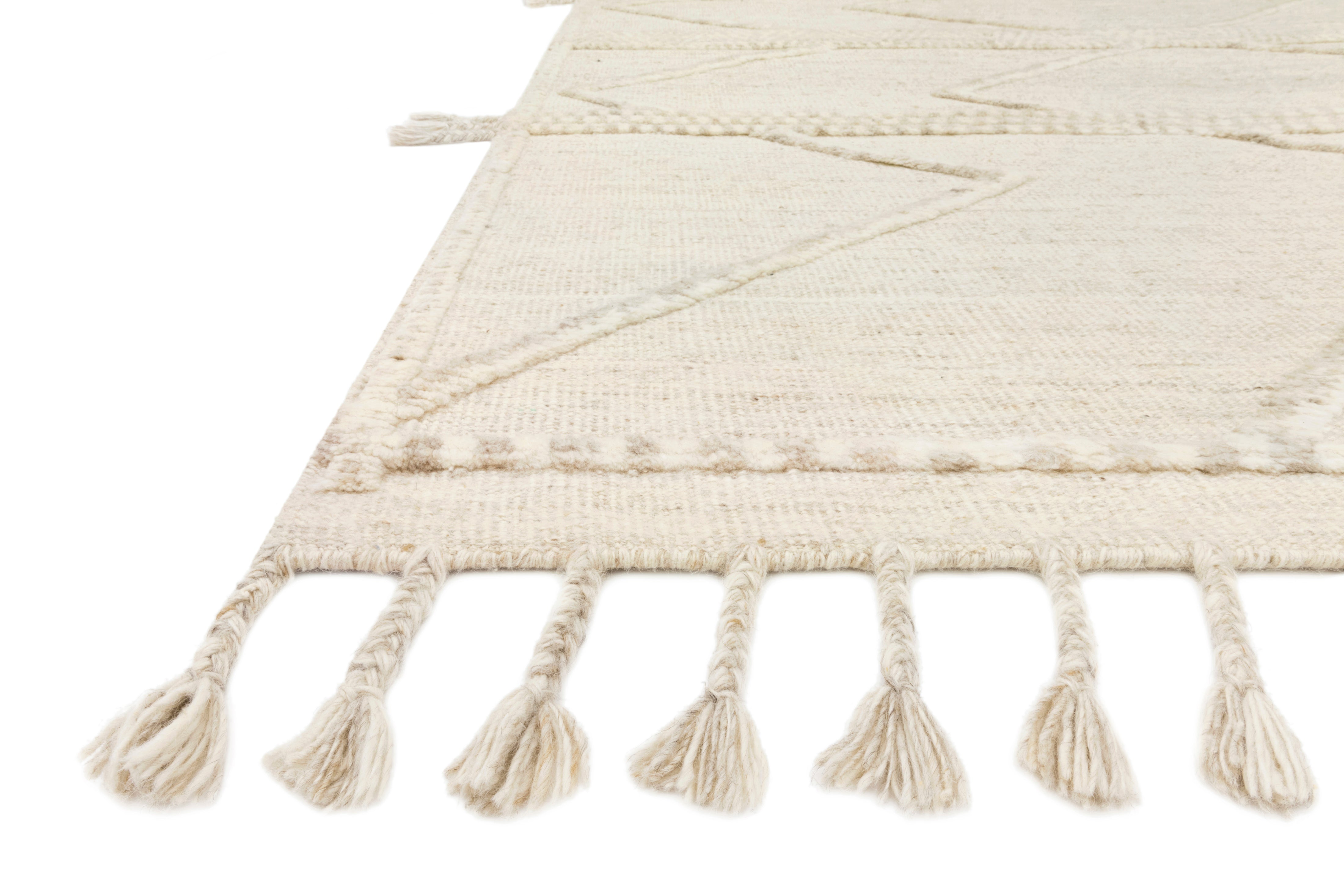 Loloi Iman Beige / Ivory Rug - Rug & Weave