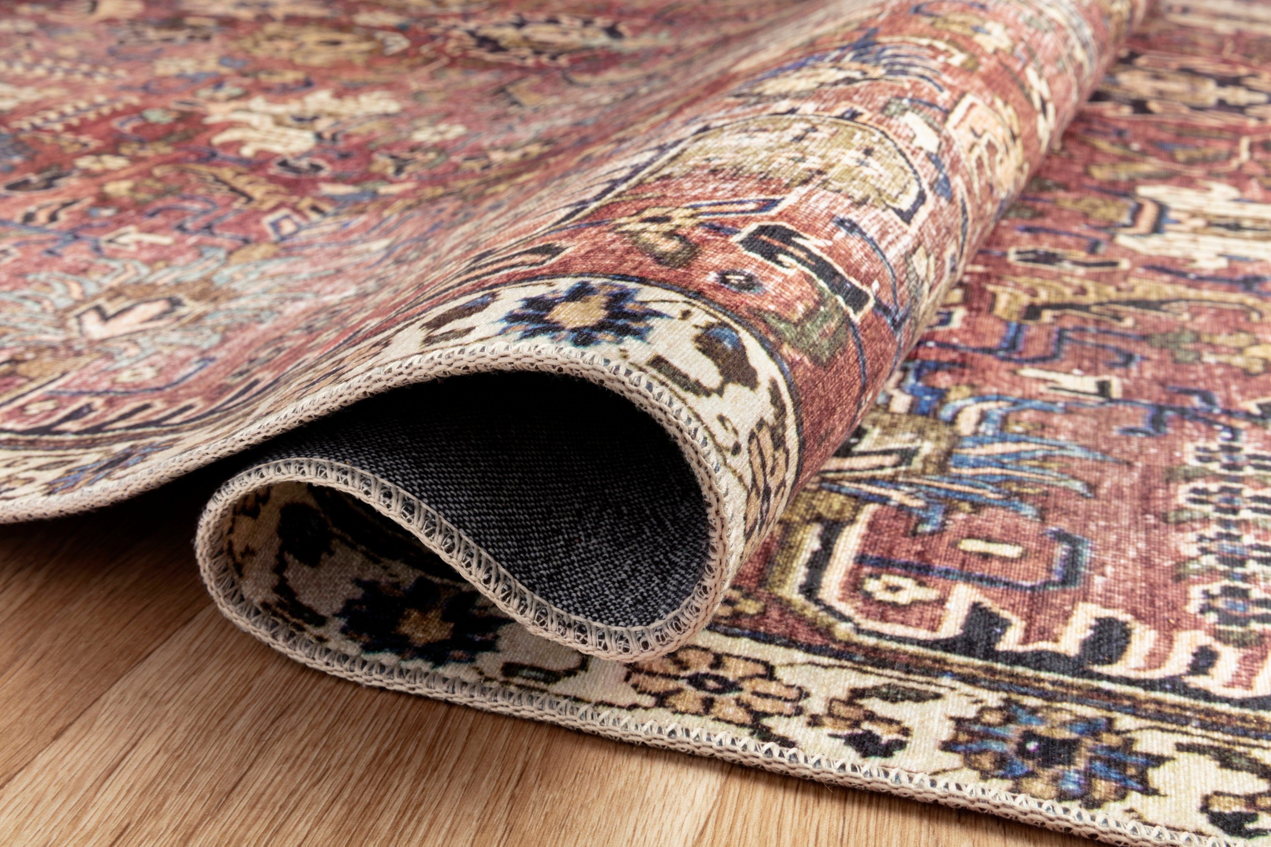 Loloi Jules Merlot / Multi Rug - Rug & Weave