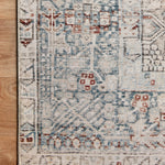 Chris Loves Julia x Loloi Jules Natural / Ocean Rug - Rug & Weave
