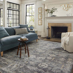 Jean Stoffer x Loloi Katherine Ink / Jade Rug 0-patterned rugs Loloi