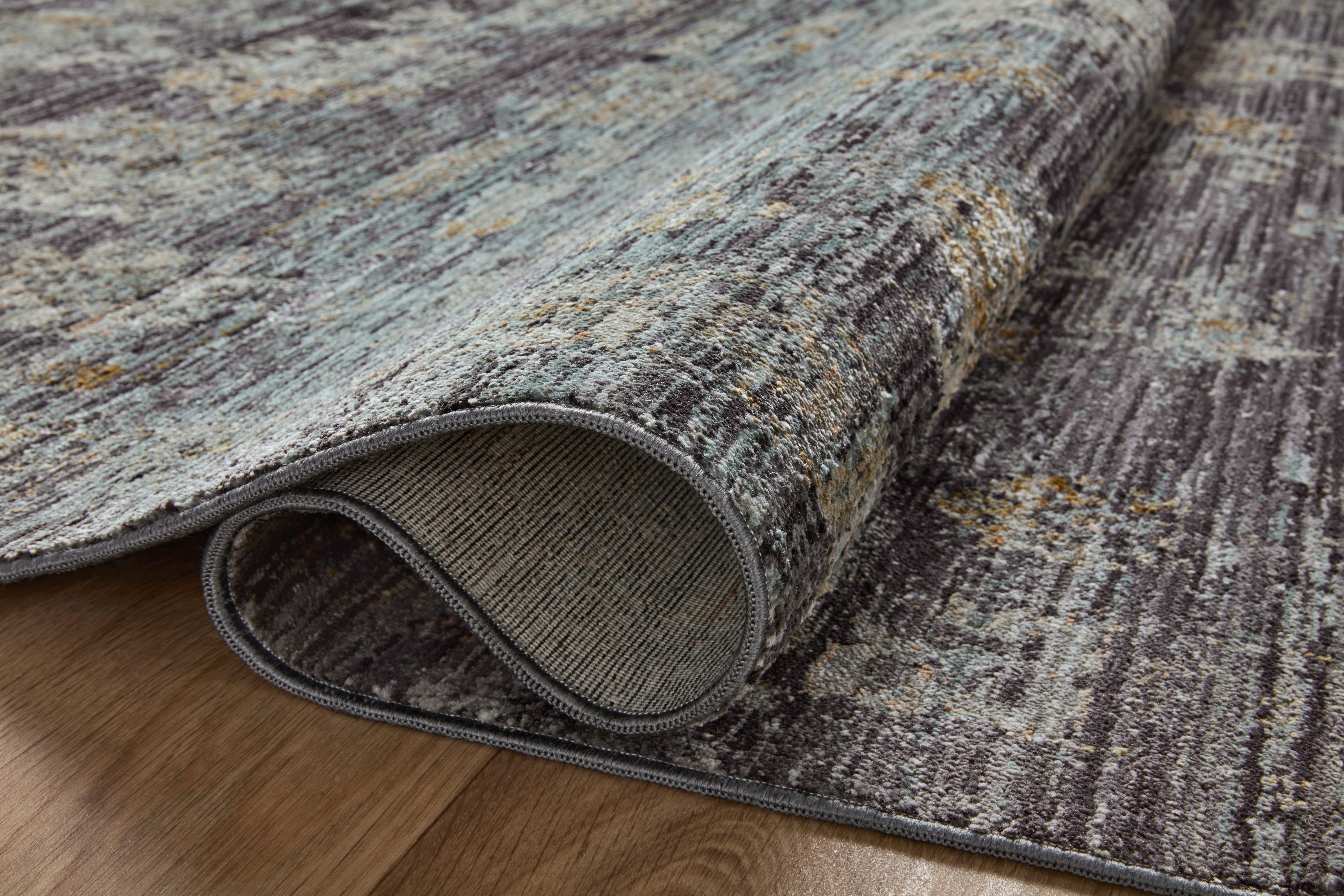 Jean Stoffer x Loloi Katherine Ink / Jade Rug 0-patterned rugs Loloi