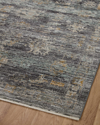 Jean Stoffer x Loloi Katherine Ink / Jade Rug