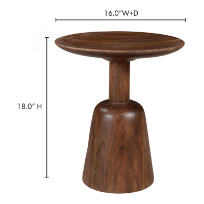 Nelson End Table - Brown - Rug & Weave