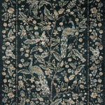 Rifle Paper Co. x Loloi Laurel Peacock Garden Navy Rug 0-RUGS-patterned Loloi