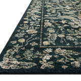 Rifle Paper Co. x Loloi Laurel Peacock Garden Navy Rug 0-RUGS-patterned Loloi