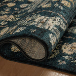Rifle Paper Co. x Loloi Laurel Peacock Garden Navy Rug 0-RUGS-patterned Loloi
