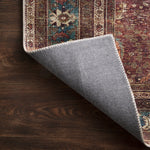 Loloi Layla Brick / Blue Rug - Rug & Weave