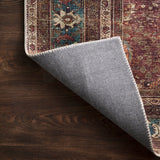 Loloi Layla Brick / Blue Rug - Rug & Weave