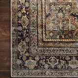 Loloi Layla Olive / Charcoal Rug - Rug & Weave