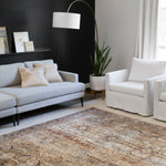 Loloi Layla Olive / Charcoal Rug - Rug & Weave