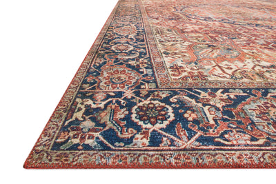 Loloi Layla Red / Navy  Rug - Rug & Weave
