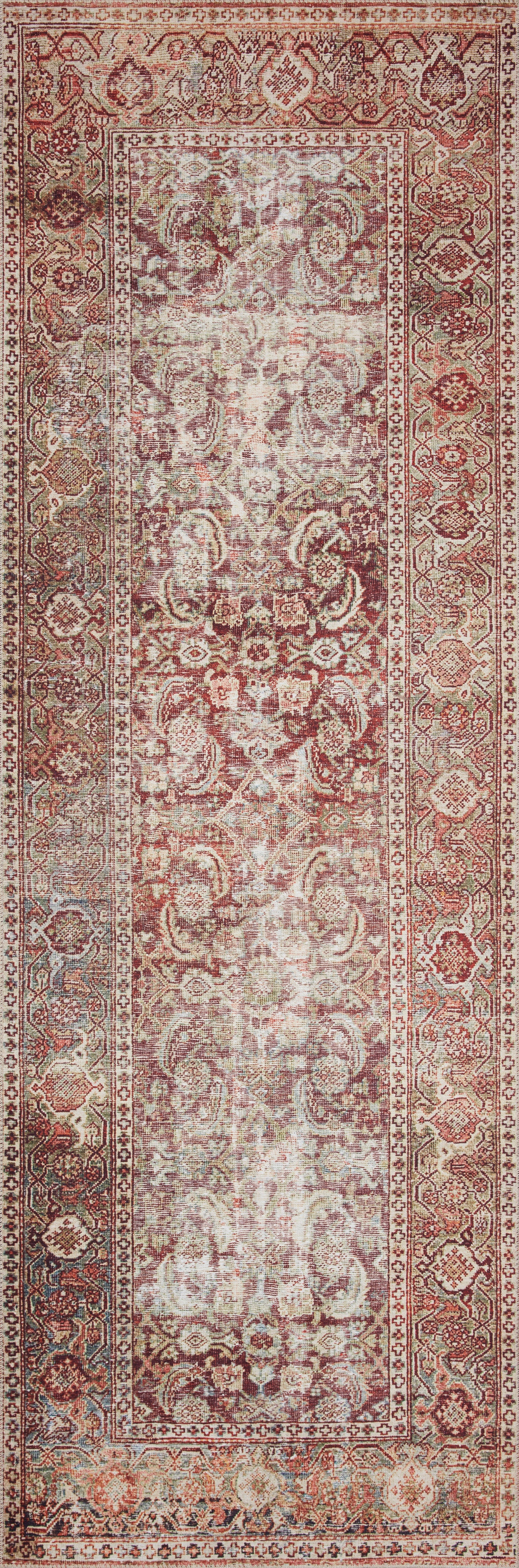 Loloi Layla Cinnamon / Sage Rug - Rug & Weave