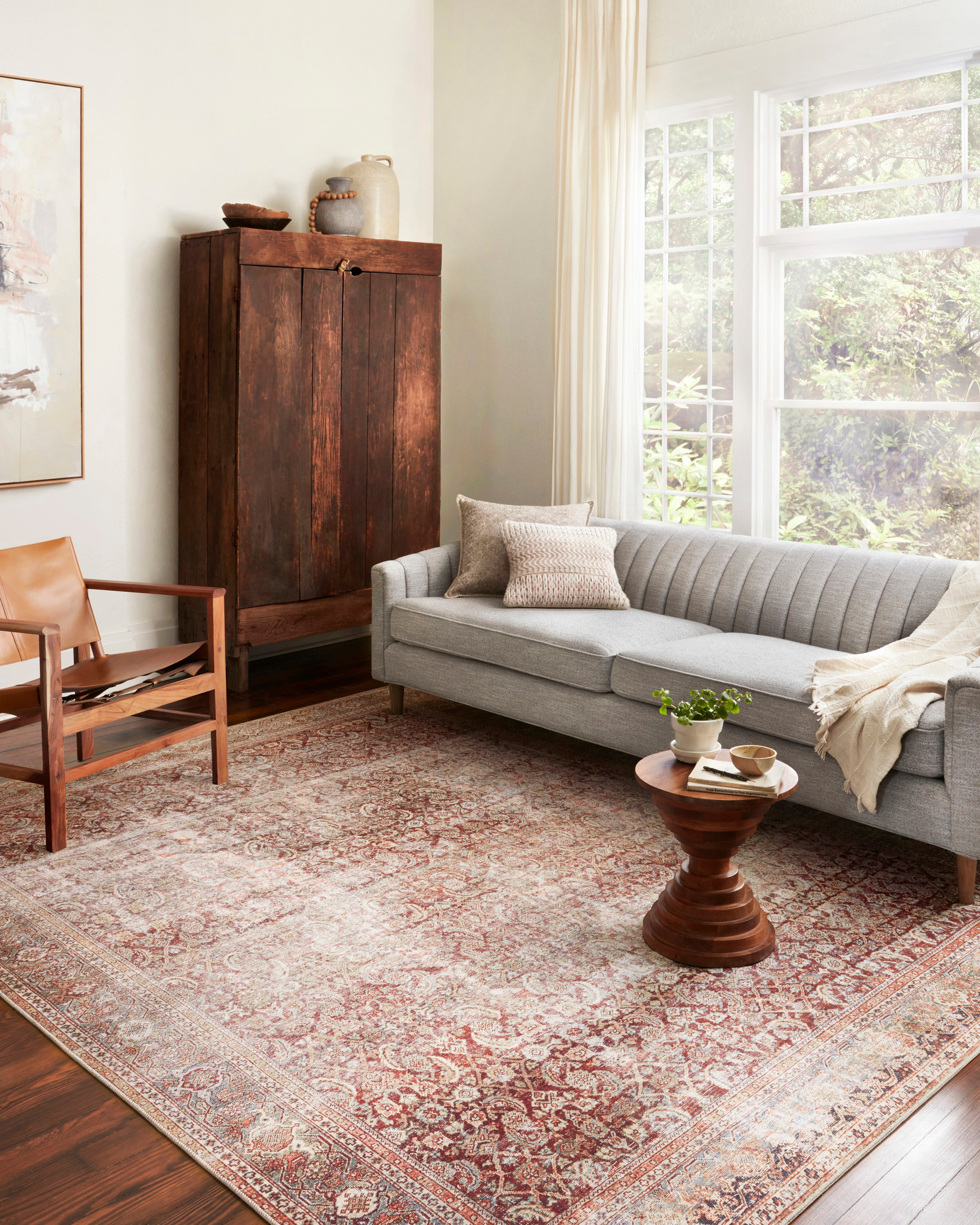 Loloi Layla Cinnamon / Sage Rug - Rug & Weave