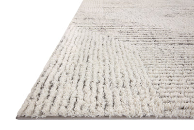 Loloi Levitt Shag Ivory / Grey Rug