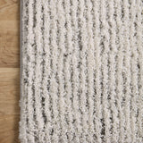 Loloi Levitt Shag Ivory / Grey Rug