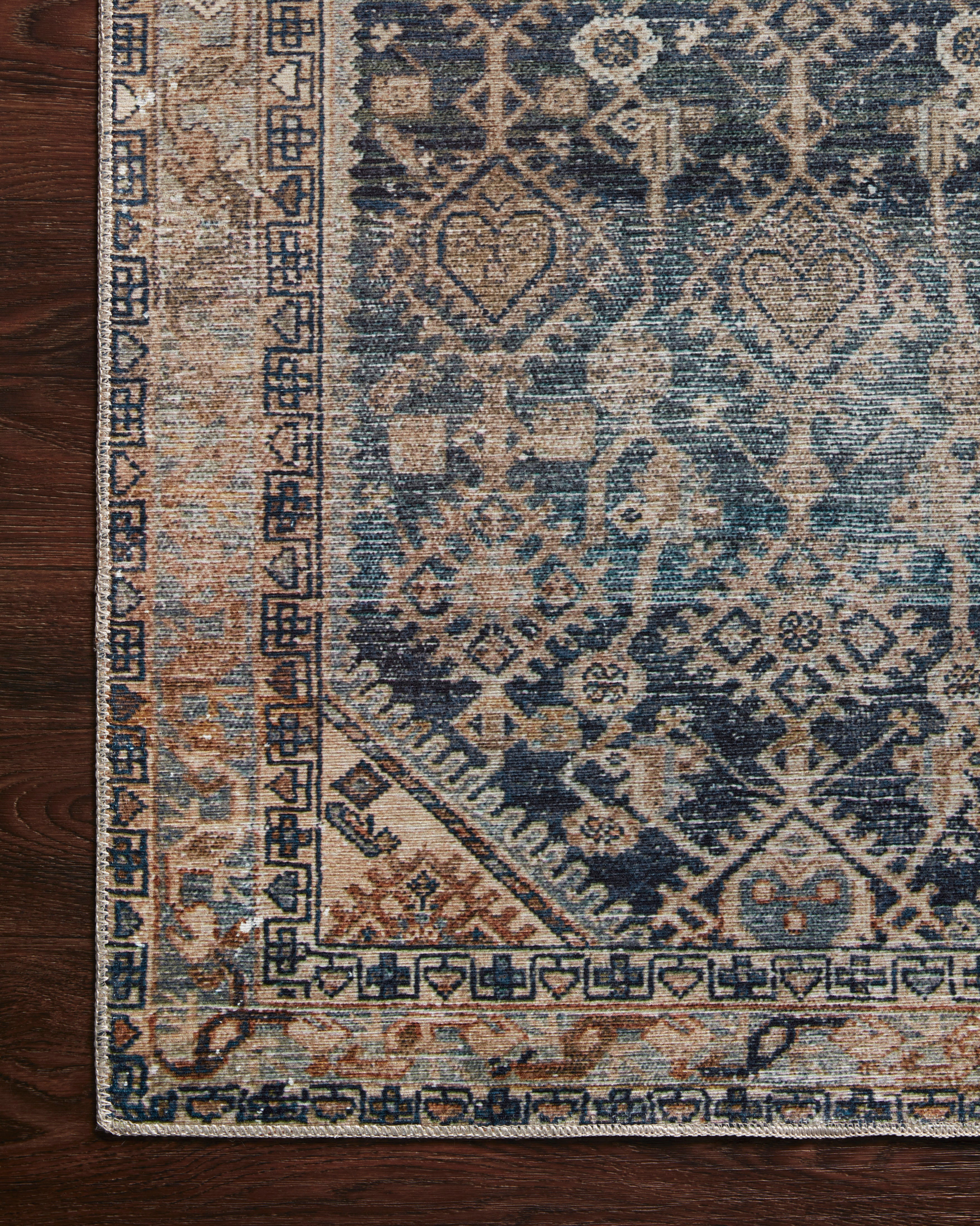 Loloi Lenna Indigo / Natural Rug - Rug & Weave