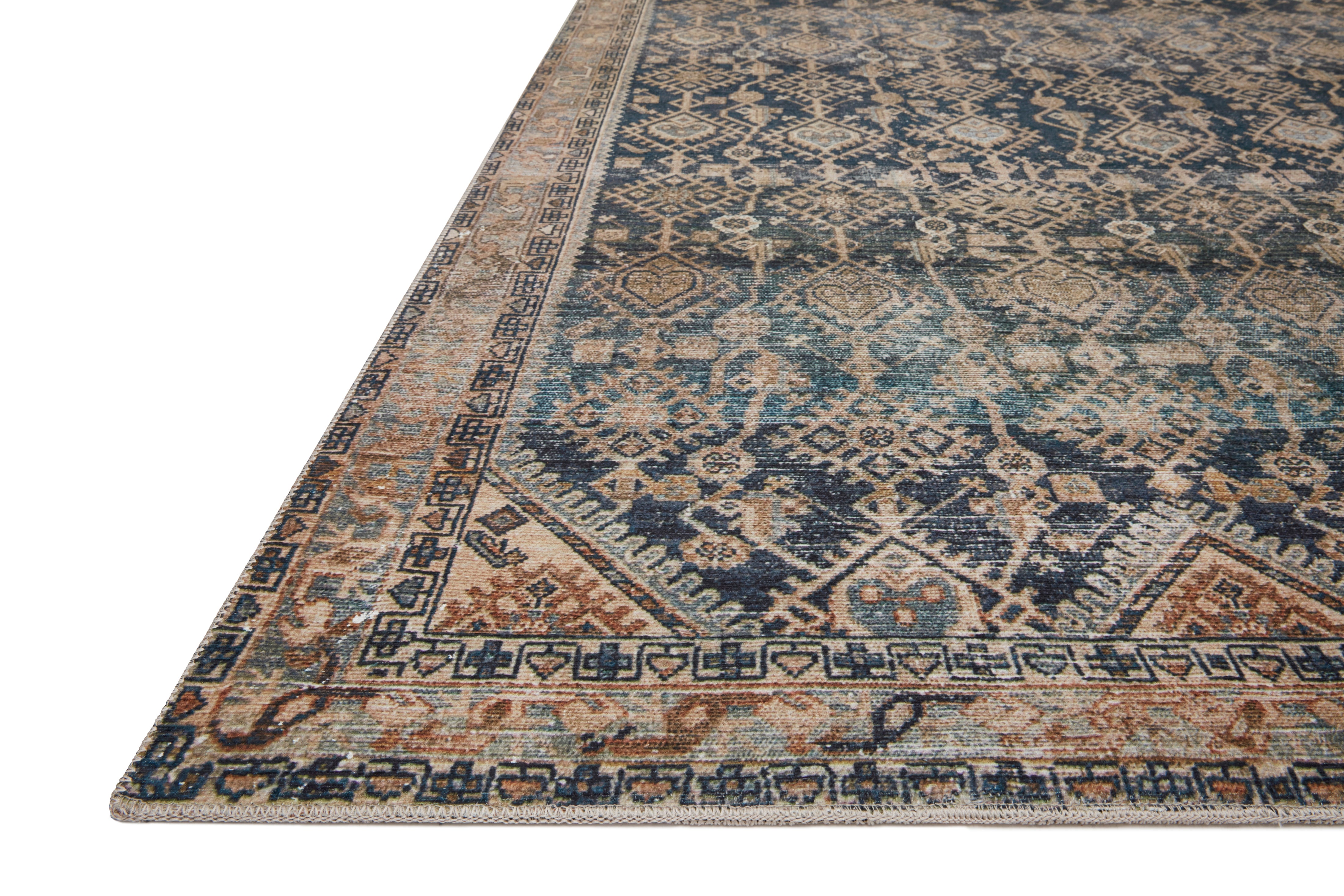 Loloi Lenna Indigo / Natural Rug - Rug & Weave