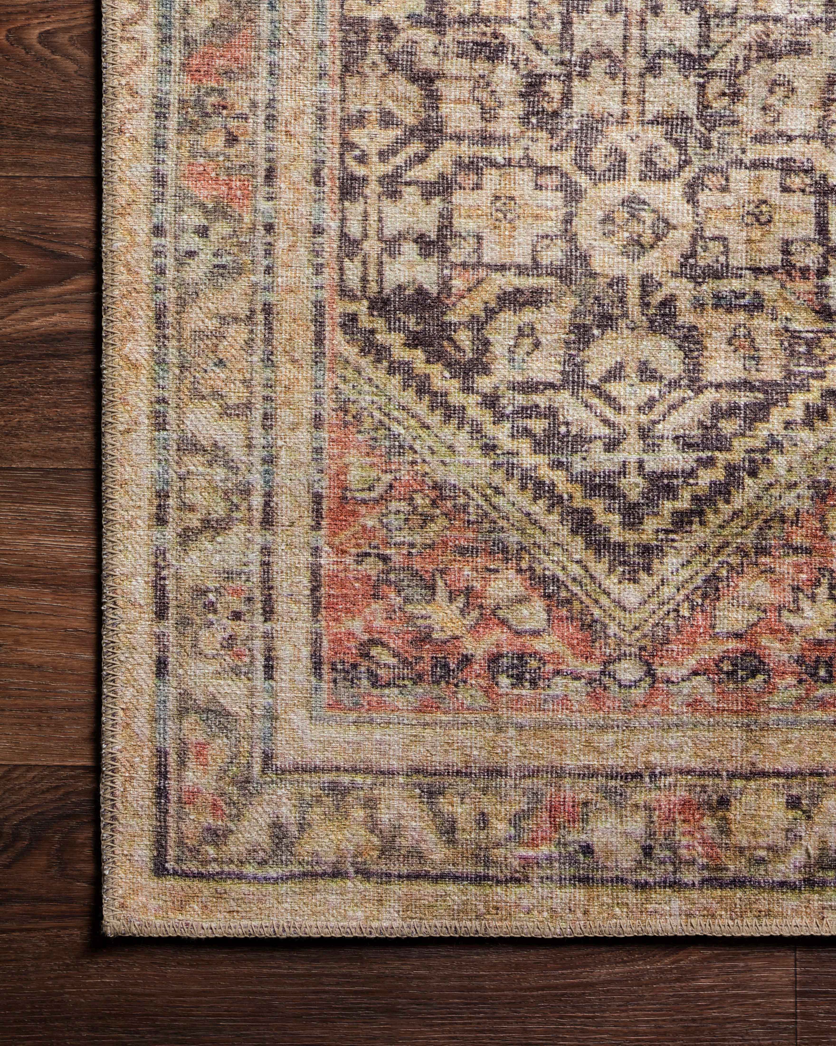 Loloi Loren Charcoal / Multi Rug - Rug & Weave