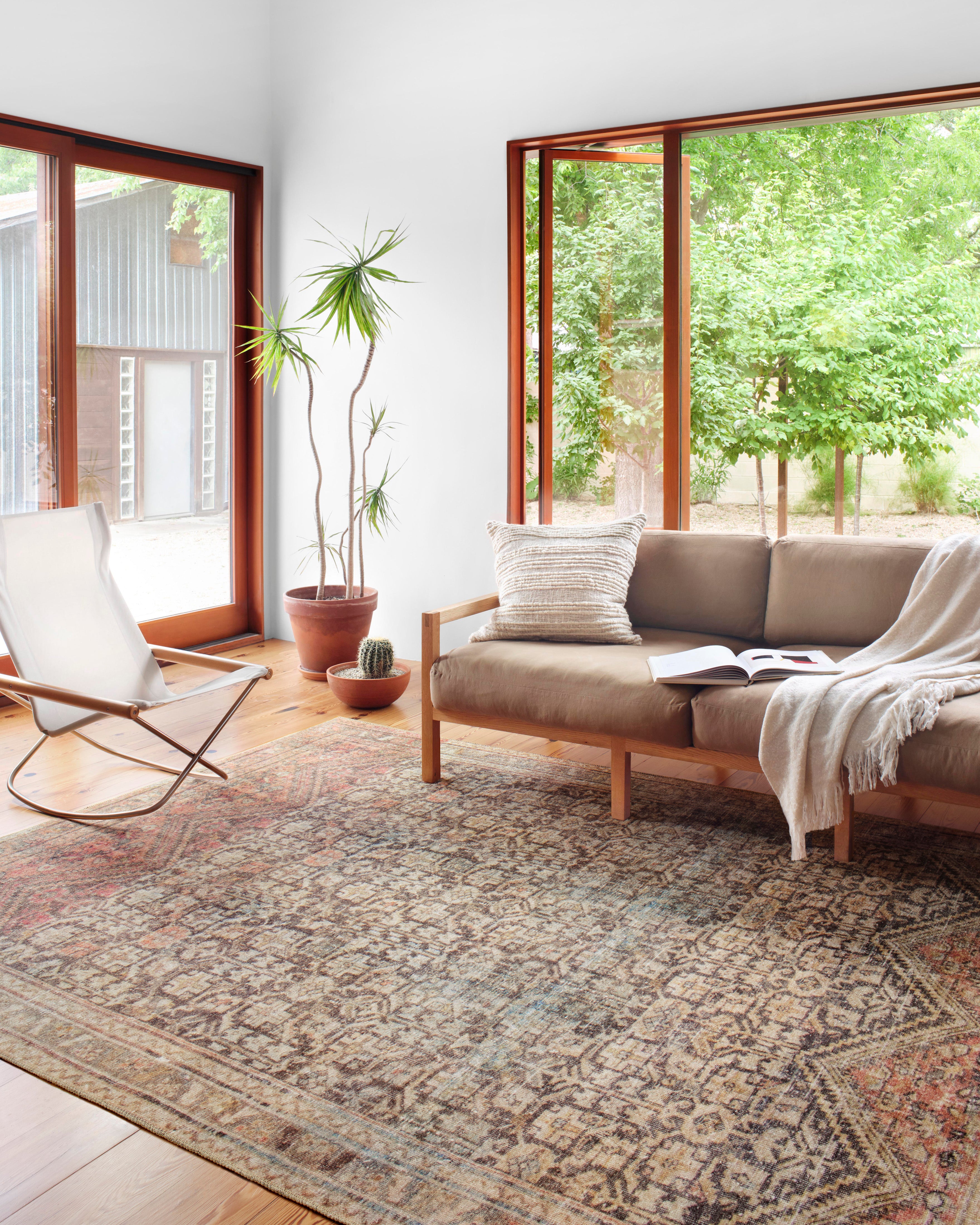 Loloi Loren Charcoal / Multi Rug - Rug & Weave